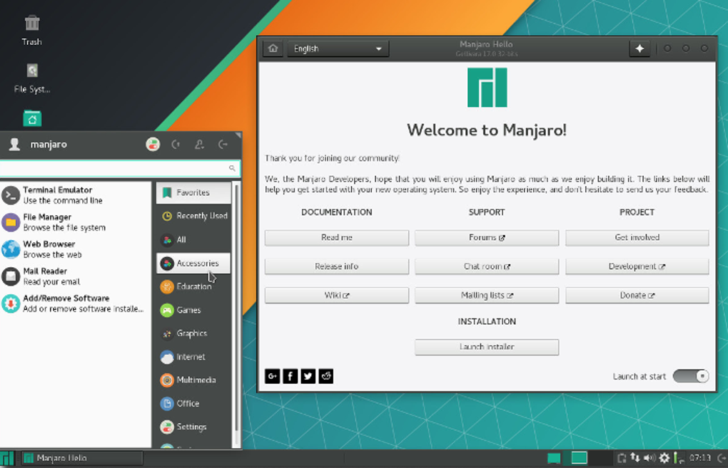 Установка manjaro linux рядом с windows 10 uefi